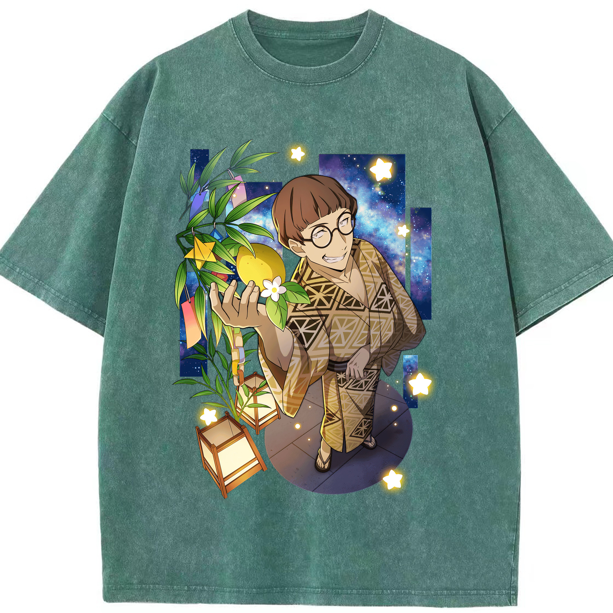 （画像用） 文豪ストレイドッグス Bungo Stray Dogs 綿100% ヴィンテージ風 半袖Tシャツ（フロントプリント）